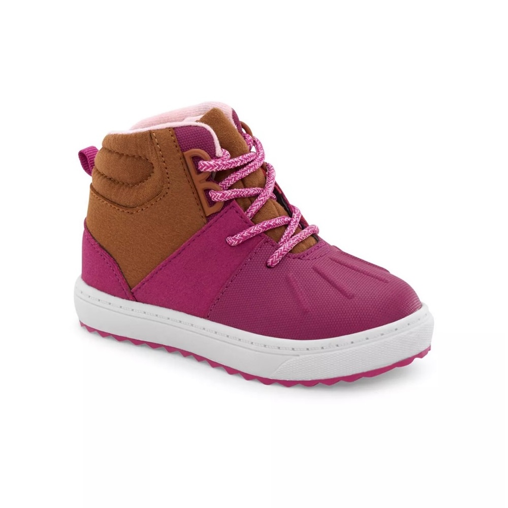 OshKosh B’Gosh Toddler Girl Wistman Boots NIB. Berry. Size 5M.